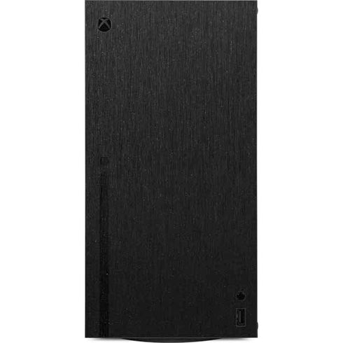 Black Brushed Steel Texture XBox Series X Digital Edition Console Skin